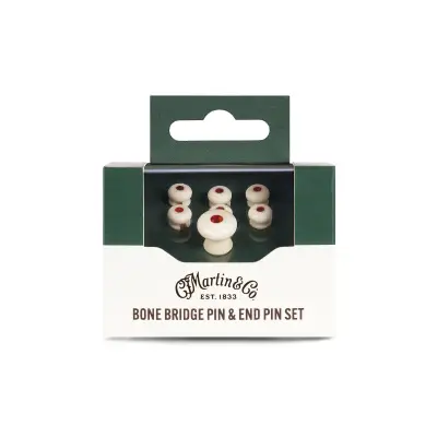 Bone Bridge Pins - Faux Tortoise Inlay