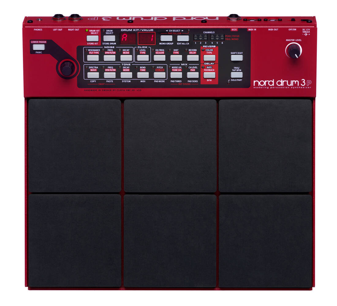 Nord Drum 3P 6-Channel Modeling Percussion Synthesizer