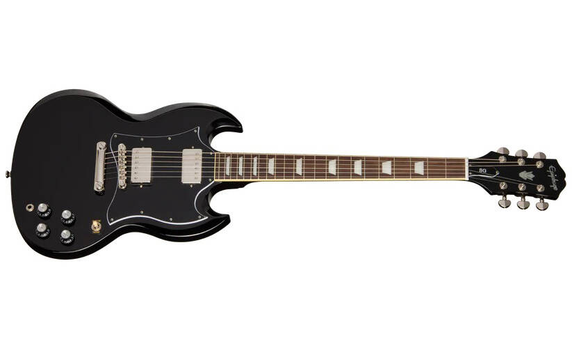 SG Standard Electric Guitar with Gigbag - Ebony