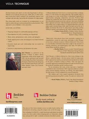 A Modern Method for Viola Scales - Thomas - Book/Audio Online