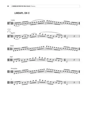 A Modern Method for Viola Scales - Thomas - Book/Audio Online