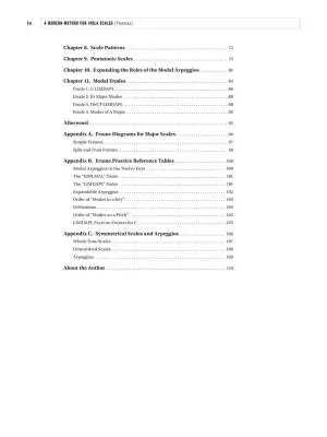 A Modern Method for Viola Scales - Thomas - Book/Audio Online