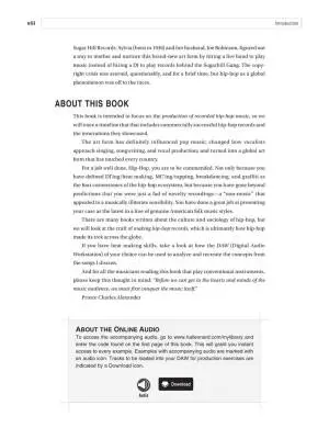 Hip-Hop Production: Inside the Beats - Alexander - Book/Audio Online