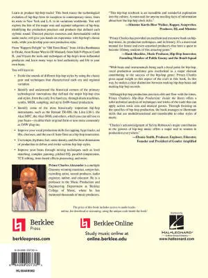 Hip-Hop Production: Inside the Beats - Alexander - Book/Audio Online