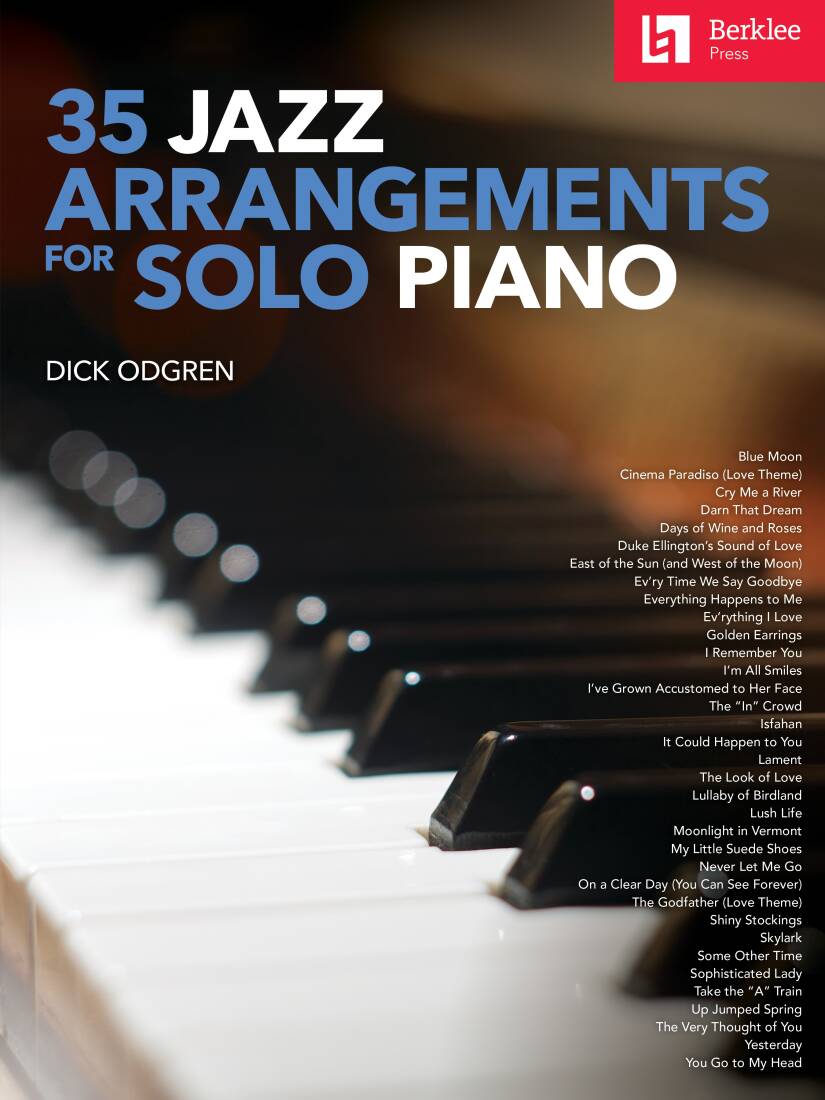 35 Jazz Arrangements for Solo Piano - Odgren - Book