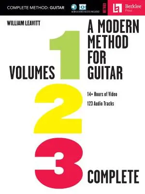 Berklee Press - A Modern Method for Guitar, Complete Method Volumes 1, 2, and 3 - Leavitt - Book/Media Online