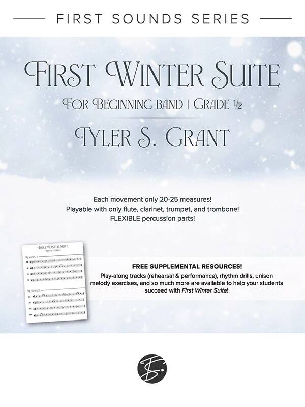 First Winter Suite - Grant - Concert Band - Gr. 0.5