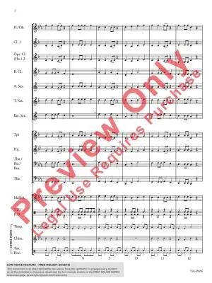 First Winter Suite - Grant - Concert Band - Gr. 0.5
