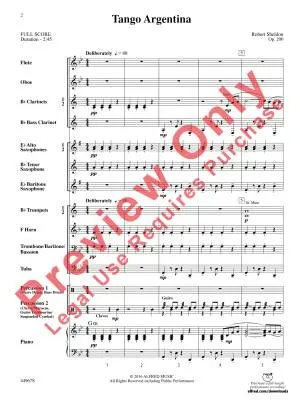 Tango Argentina - Sheldon - Concert Band - Gr. 1.5
