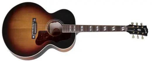 Gibson Custom Shop - J-185 Acoustic/Electric Guitar with Hardshell Case - Special Triburst