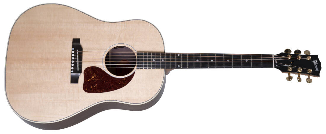 J-45 Rosewood Standard Acoustic/Electric Guitar with Hardshell Case - Natural