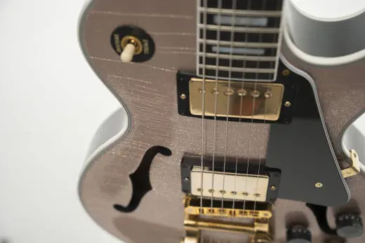 Murphy Lab Light Aged Les Paul Custom Electric Guitar with Hardshell Case - Champagne Sparkle
