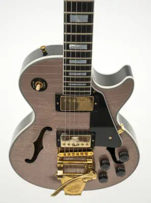 Murphy Lab Light Aged Les Paul Custom Electric Guitar with Hardshell Case - Champagne Sparkle
