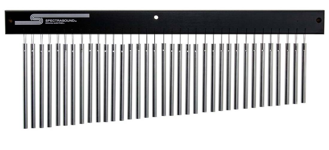 Spectrasound 35-Bar Mark Tree with Damper and Bag - Natural Aluminum