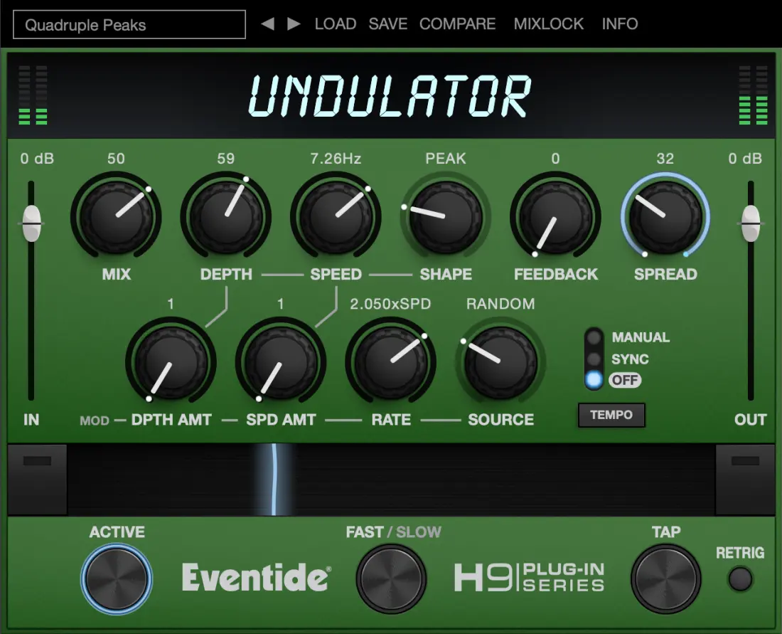 Undulator Classic Modulated Tremolo - Download