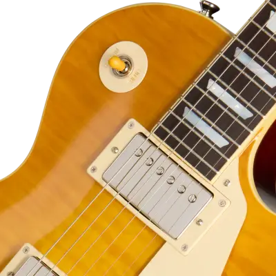 1959 Les Paul Standard Reissue Electric Guitar with Hardshell Case - Lemon Burst