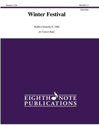Eighth Note Publications - Winter Festival - Donnelly - Concert Band - Gr. 4