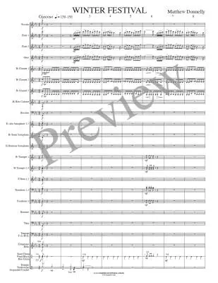 Winter Festival - Donnelly - Concert Band - Gr. 4