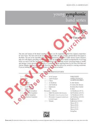 Wings (from the Armed Forces Suite) - Gassi - Concert Band - Gr. 2.5