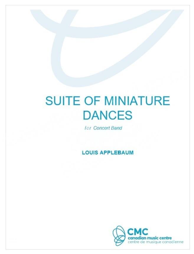Suite of Miniature Dances - Applebaum - Concert Band - Gr. 5