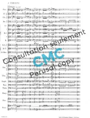 Suite of Miniature Dances - Applebaum - Concert Band - Gr. 5