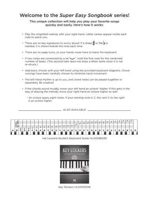 Beautiful Melodies: Super Easy Songbook - Various - Piano - Book