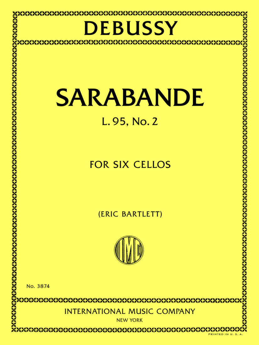 Sarabande, L. 95, No. 2 - Debussy - Cello Sextet
