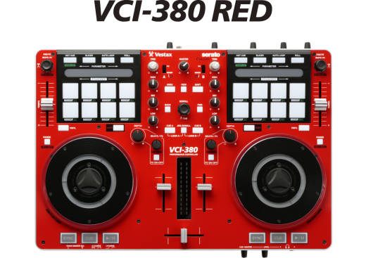 Vestax 2 Channel DJ Controller W/Sound Card - Red | Long