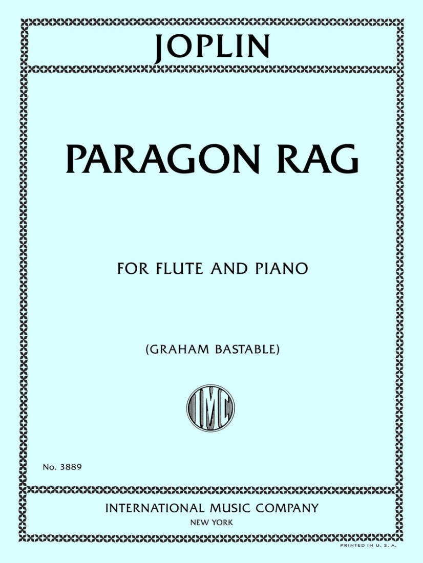 Paragon Rag - Joplin - Flute/Piano - Sheet