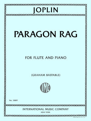 International Music Company - Paragon Rag - Joplin - Flute/Piano - Sheet