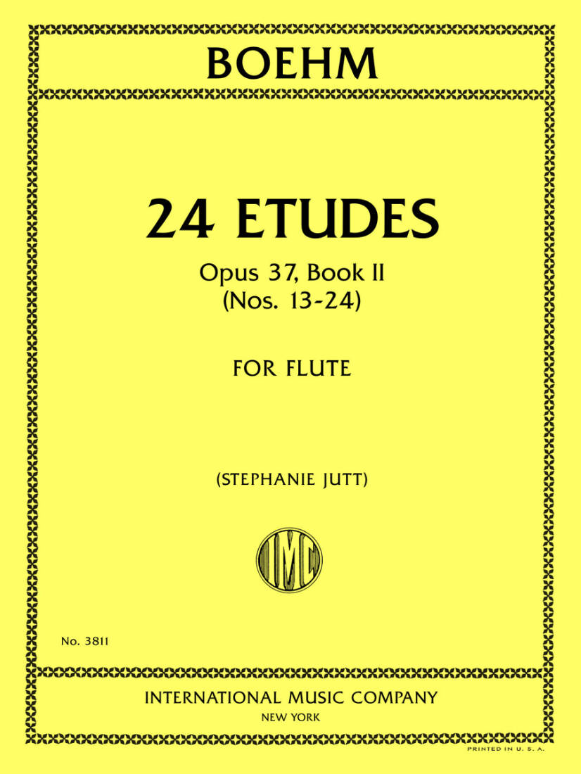 24 Etudes, Op. 37, Book II (Etudes 13-24) - Bohm - Flute - Book