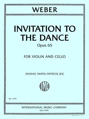 International Music Company - Invitation to the Dance, Op. 65 - Weber - Violin/Cello - Book