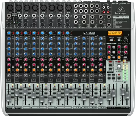 Behringer - Xenyx 22 Input 2/2 Bus Mixer w/Multi-Fx Processor