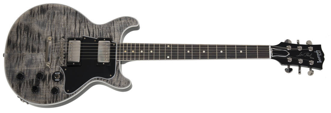 Les Paul Special Double Cut VOS Figured Electric Guitar - Trans Black