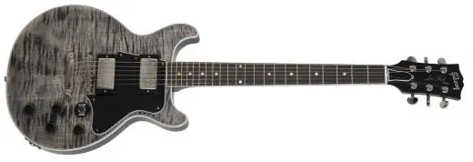 Gibson Custom Shop - Les Paul Special Double Cut VOS Figured Electric Guitar - Trans Black