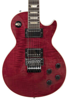Les Paul Axcess Standard Electric Guitar with Hardshell Case - Magenta/Candy Apple Blue