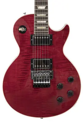 Les Paul Axcess Standard Electric Guitar with Hardshell Case - Magenta/Candy Apple Blue