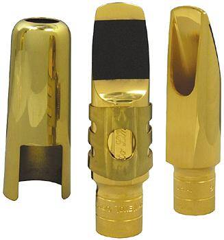 Gold-Plated Tenor Saxophone Mouthpiece - 5MM