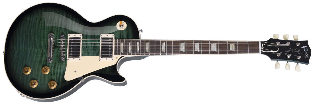 1959 Les Paul Standard Electric Guitar with Hardshell Case - Lake Green Burst