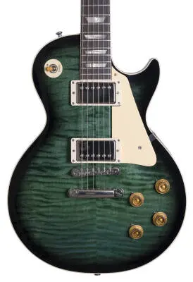 1959 Les Paul Standard Electric Guitar with Hardshell Case - Lake Green Burst