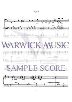 Trilogy for Bass Trombone - Dossett - Book