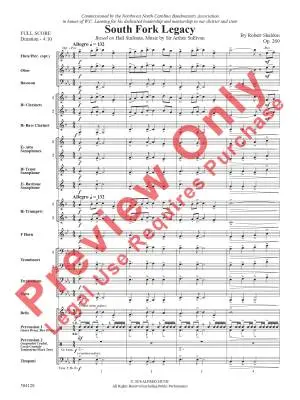 South Fork Legacy - Sheldon - Concert Band - Gr. 3