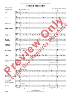 Hidden Treasures - Cornish Jr. - Concert Band - Gr. 2