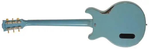 Murphy Lab Heavy Aged 1958 Les Paul Junior Electric Guitar with Hardshell Case - Maui Blue