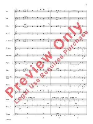Silver Falls March - Hodges - Concert Band - Gr. 1