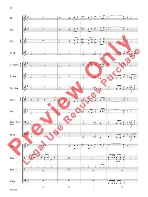 Silver Falls March - Hodges - Concert Band - Gr. 1