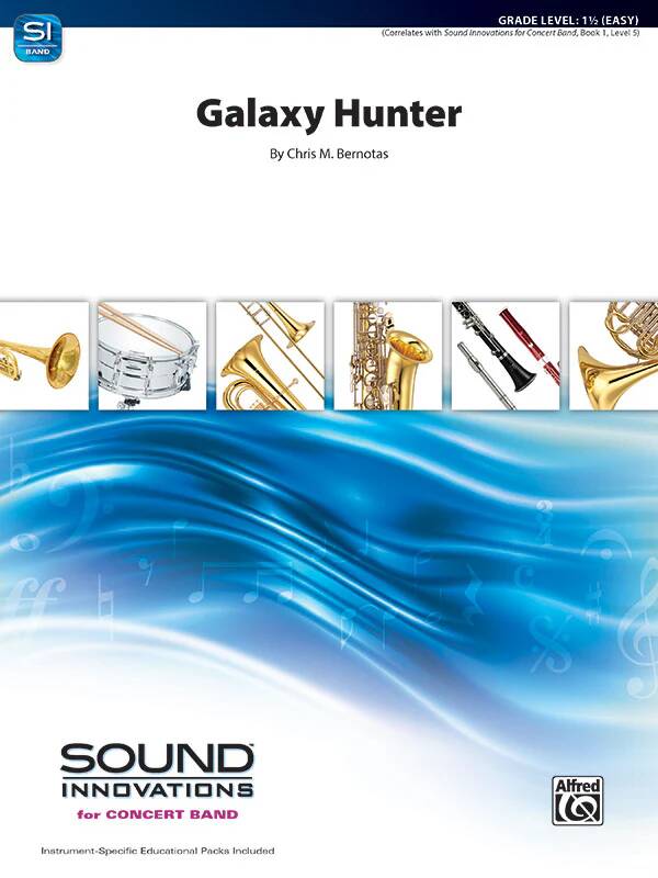 Galaxy Hunter - Bernotas - Concert Band - Gr. 1.5