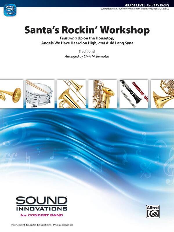 Santa\'s Rockin\' Workshop - Bernotas - Concert Band - Gr. 0.5