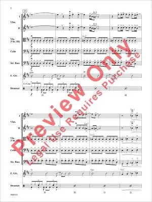 Creep - Bernotas - String Orchestra - Gr. 2.5