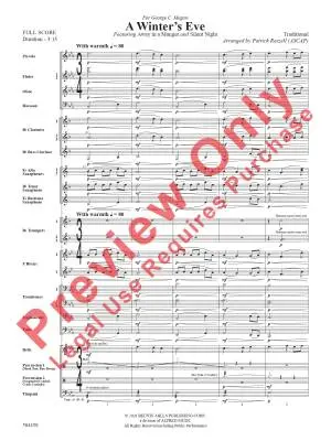 A Winter\'s Eve - Roszell - Concert Band - Gr. 3